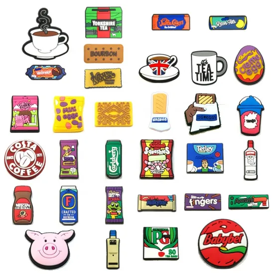 Premium British Style PVC Snack-Style Shoes Accessories for Parties