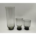 grey color glass pitcher small wine glass cup