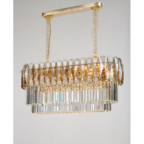 Cina Dekorasi Ruang Tamu Modern Lampu Kristal Elegan Produsen
