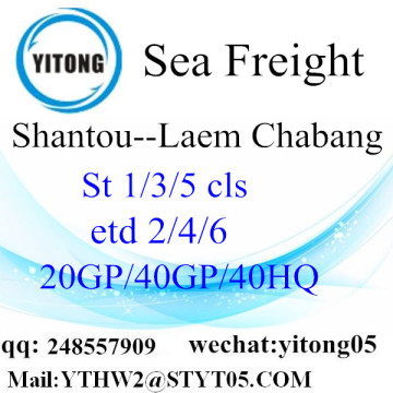 Shantou de frete de Laem Chabang