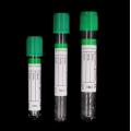 13x75 mm de tubo de coleta de sangue médico verde