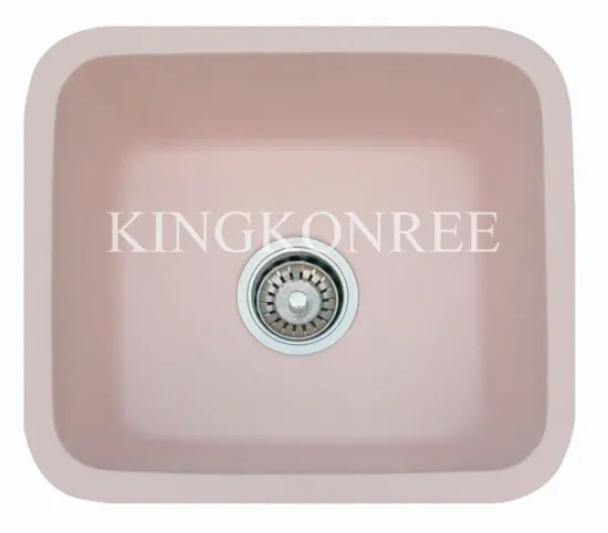 Top Grade Quality  Composite Stone  Solid Surface Kitchen Sinks Undemount Solid Surface Sinks