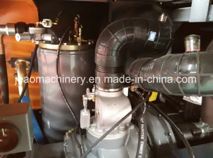 Won China National Inspection-Free Products 18bar Movable Diesel Screw Air Compressor for Water Well Used