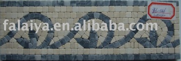 Lava Mosaic Border line Art Marble Mosaic YFL046