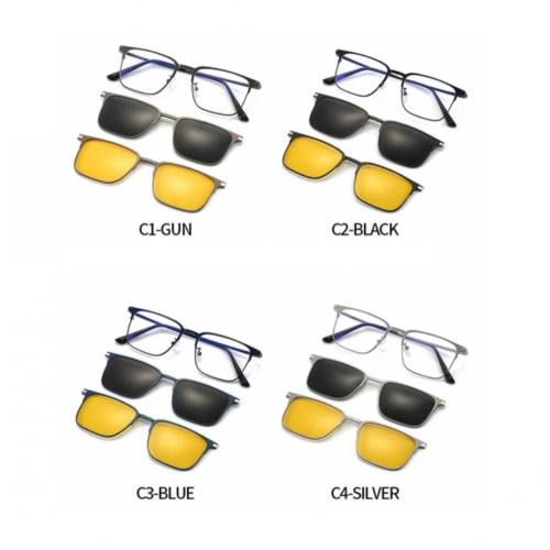 Glasses With Magnetic Sunglasses Magnetic Glasses and Polarized Sunglasses in One Factory