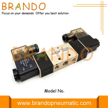 4V220-08 1/4'' Double Solenoid Pneumatic Air Control Valve