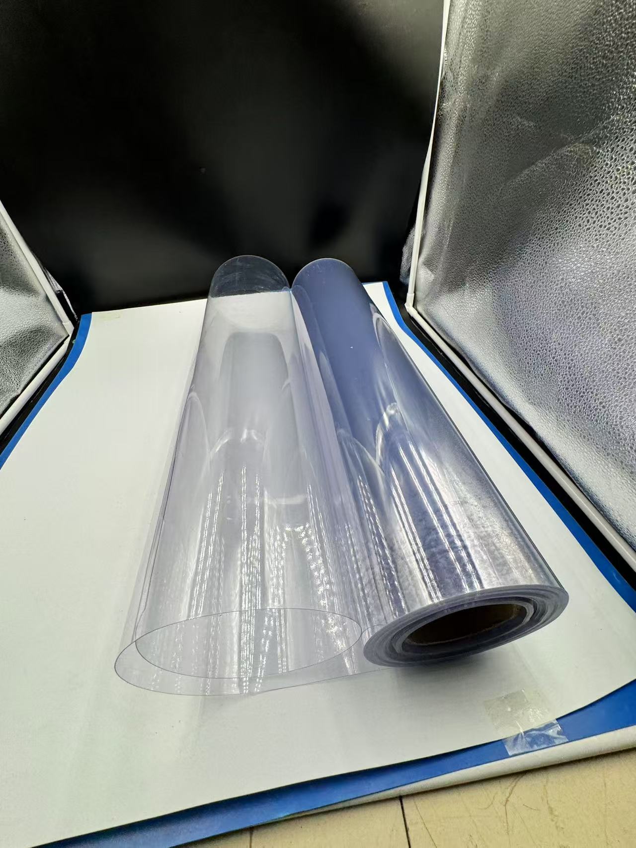 PVC transparent film biscuit packaging
