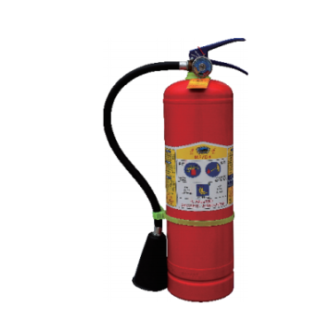 Hordozható D osztályú száraz porral oltó készülék