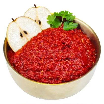 Apple pear flavored sauce