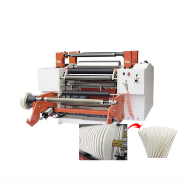 FPL650L-S Pequeno rótulo de filme de papel de superfície Rewinder e Slitter Machine