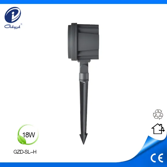 Multicolor RGB Led Garden Light 18W Spike IP65