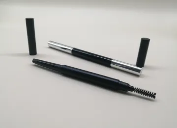 Plastic Eyebrow Pencil Holder With Brush