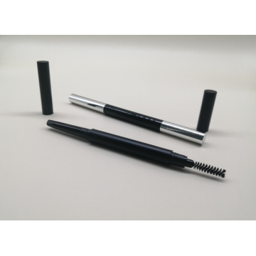 Plastic Eyebrow Pencil Holder With Brush