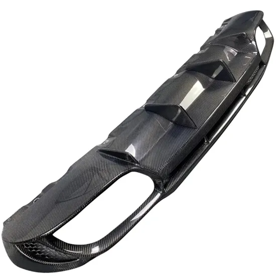 Carbon Fiber Rear Bumper Lip and Diffuser Kit for Alfa Romeo Giulia 952 (2017-2021)