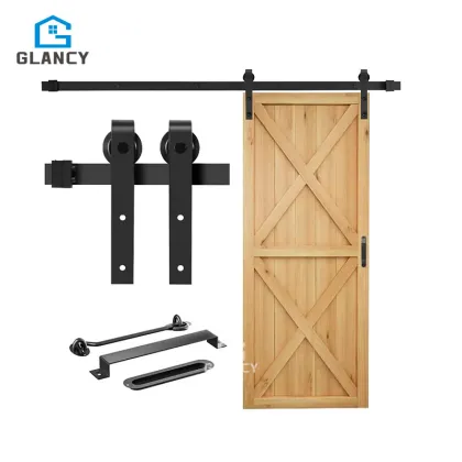 Solid Wood Barn Door Interior Closet Sliding Barn Door Design