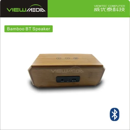 Indoor outdoor mp3 player song direct song wooden Bamboo BT Bluetooth speaker