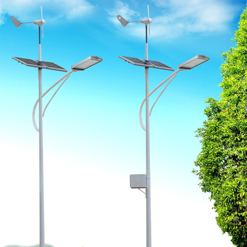 Farola híbrida solar eólica impermeable al aire libre IP65