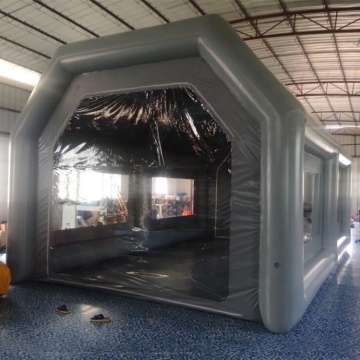 Portable Inflatable Painting Garage Booth" could be streamlined to:

"Portable Inflatable Painting Station
