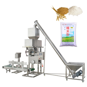 Waage- und Füllmaschine für Beutel für chemisches Pulver, Gummifliesenkleber und Maismehl