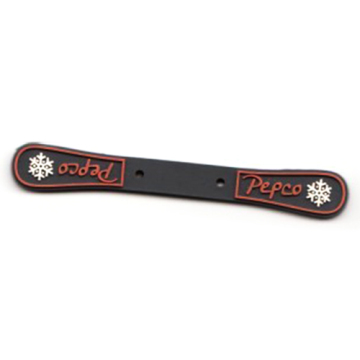 PVC Label Patch with 2 Holes