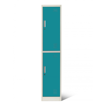 Single Tall Locker Cabinet 2 Compartment