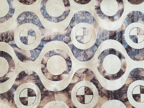 100%Polyester Foil Velvet Knitted Fabric Sofa Upholstery