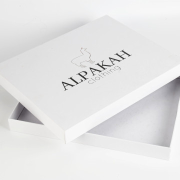 Custom White Gift Box With Lid Packaging