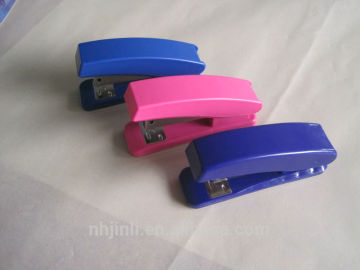 colorful and easy carry mini plastic stapler