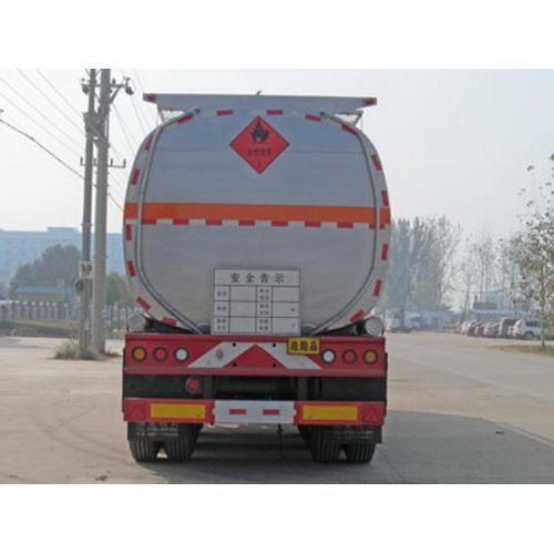 10.5m Tri-axle Flammable Liquid Tank Transport Semi-trailer