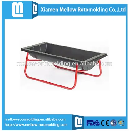 Customized rotomolding plastic hay horse feeder