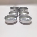 37.5mm Aluminum Tealight Cups Empty Metal Candle holderd