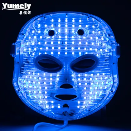Led face mask led light therapy mask