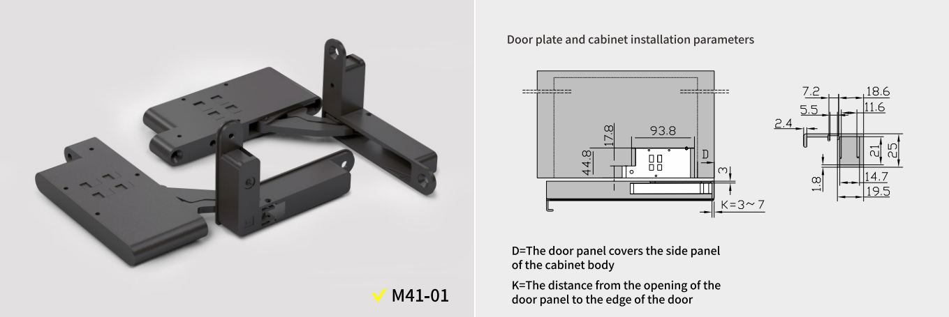 aluminum door frame hinges