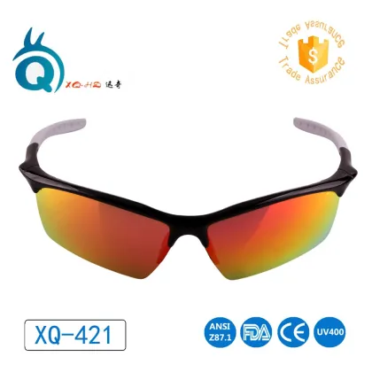 2017 Custom Cycling Sunglasses Outdo Sports Sunglasses UV400 Fishing Driving Glasses