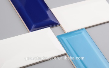Foshan ceramic factory 75x150mm white color waterproof glazed ceramic wall tile