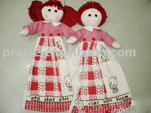 Towel dolls( Valentine's Day)