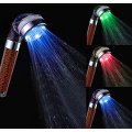 Pommeau de douche LED tricolore