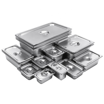 GN 1/3 Stainless Steel Plate Tray