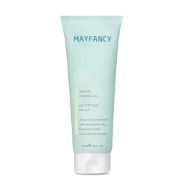 MAYFANCY creamy exfoliating cleanser for gently cleansing