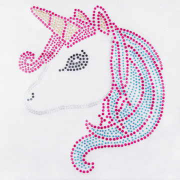 Hot Fix Rhinestones and Iron-On Transfers for Bags, Shirts, Shoes, and Various Shapes