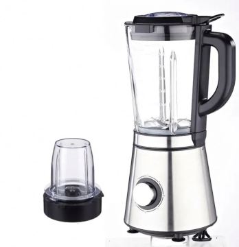 265241 BPA -freies multifunktionales Küchenmaschine und Saftmixer mit 1,5 l Glasglas - 1000W/600W