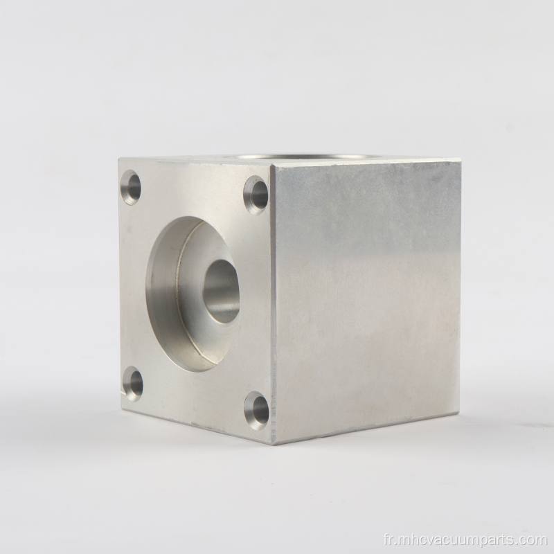7075 bloc de valve hydraulique en aluminium