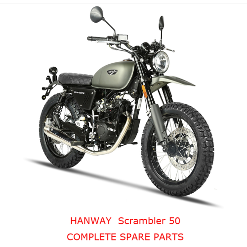 HANWAY Scrambler 50 Suku Cadang Motosikal Lengkap