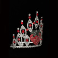 Tiara de fresa Rhinestone por mayor Pageant Crown
