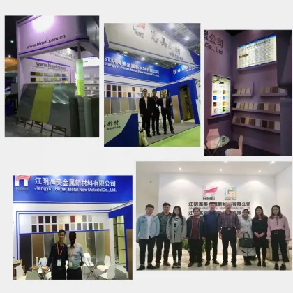 Hairline PVC PCM VCM Sheet Metal Coil for Water Heater