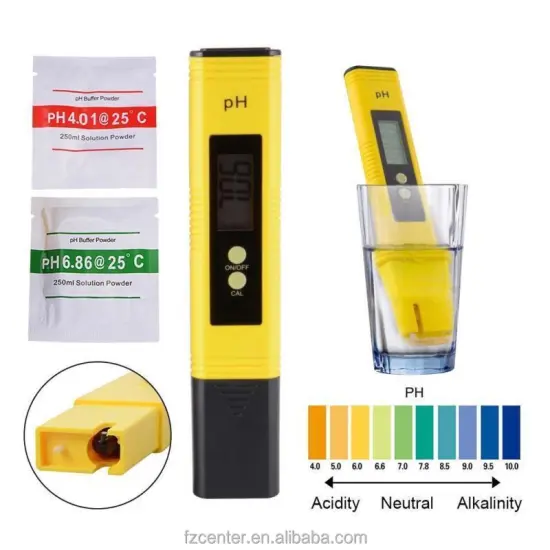 Sinvitron Pen-type PH Meter: 0.01 Accuracy, ATC, Auto Calibration, Large LCD