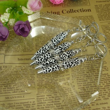 Popular and novelty design key ring Crystal Fashion Mini Pen