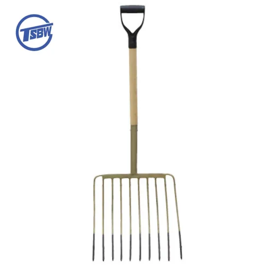 South Africa Forged Hardworking Wooden Handle Garden Fork