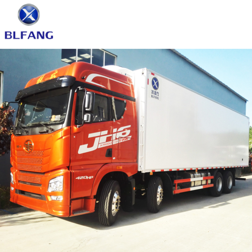 high quality reefer truck with stainless steel door Aluminum floor