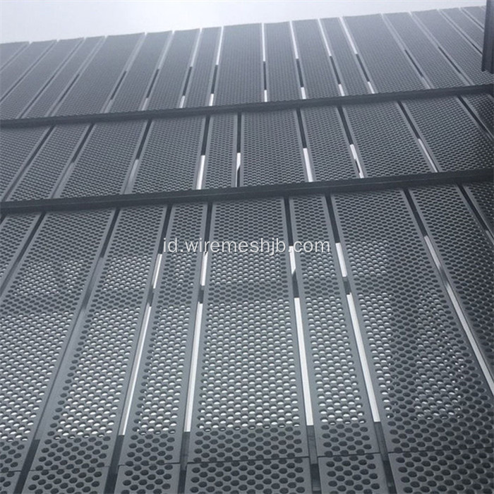 Lubang Hexagonal Galvanized Perforated Metal Mesh